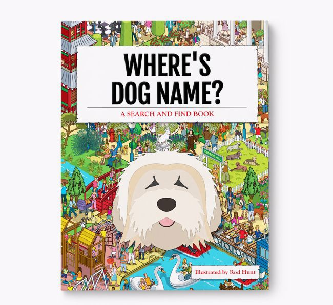 Personalized Where's {dogsName} Book